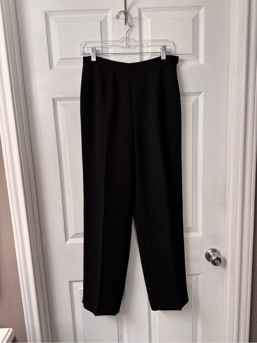 Kasper Black Straight-Leg Women’s Dress Trousers